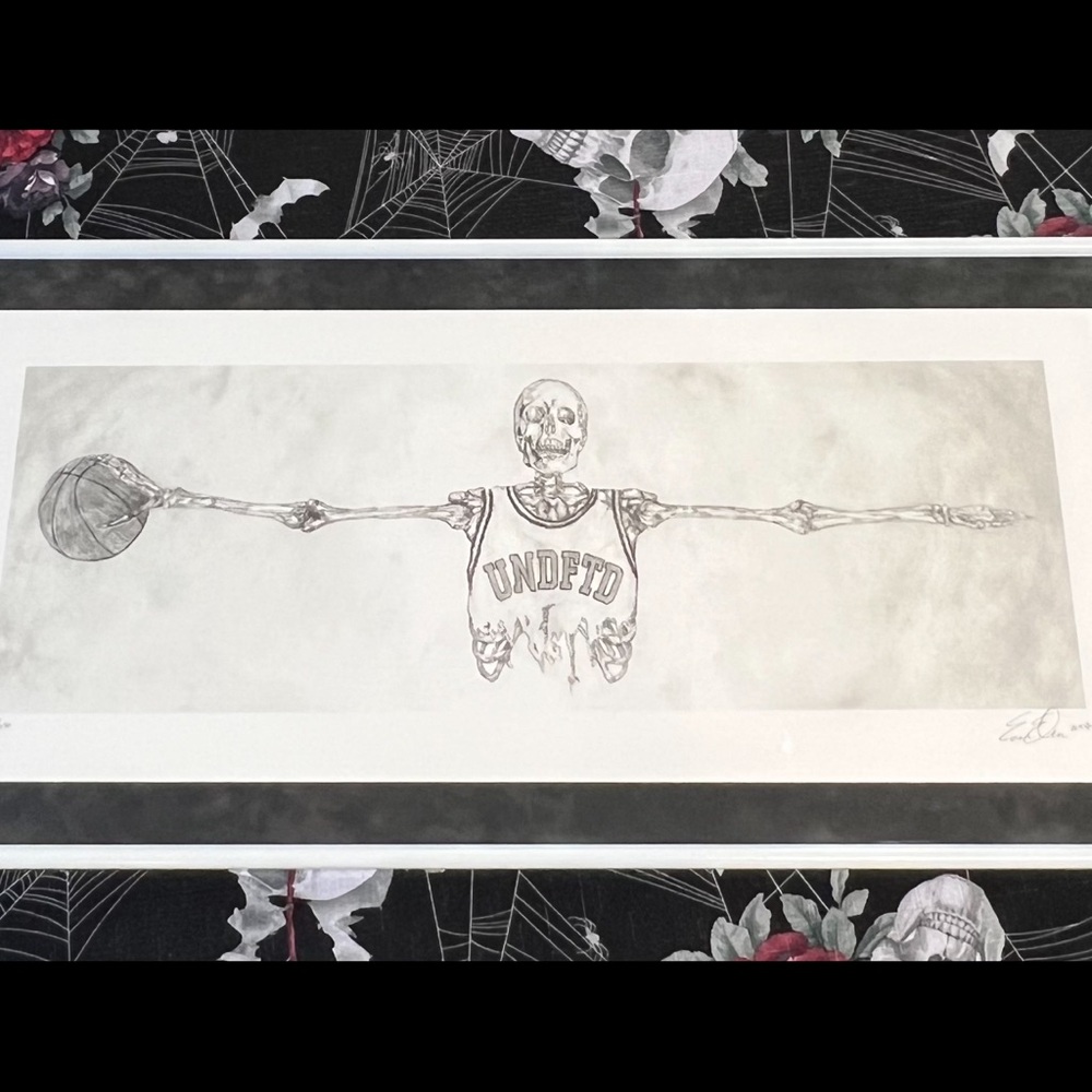 ORIGINAL 2007 UNDFTD x ERIC ELMS SIGNED MICHAEL JORDAN “WINGS” PRINT #135/230 - Picture 4 of 14